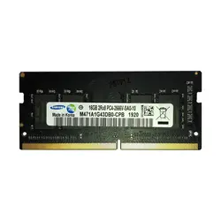 رم لپ تاپ DDR4 تک کاناله 2666 مگاهرتز CL15 سامسونگ مدل PC4 ظرفیت 16 گیگابایت - فروشگاه اینترنتی الماس- مرجع تخصصی قطعات لپ تاپ و کامپیوتر