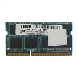 رم لپ تاپ 2 گیگ Micron Technology DDR3-1333-10600 MHZ 1.5V - فروشگاه اینترنتی الماس- مرجع تخصصی قطعات لپ تاپ و کامپیوتر