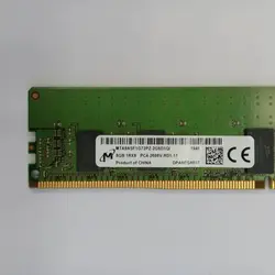 رم سرور ddr4 تک کاناله 2666 مگاهرتز میکرون مدل MTA9ASF1G72PZ-2G6D1Q1 ظرفیت 8 گیگابایت - فروشگاه اینترنتی الماس- مرجع تخصصی قطعات لپ تاپ و کامپیوتر