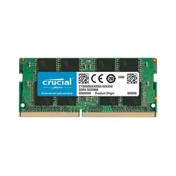 رم لپ تاپ DDR4 تک کاناله 2666 مگاهرتز CL17 کروشیال مدل PC4-2666 ظرفیت 8 گیگابایت - فروشگاه اینترنتی الماس- مرجع تخصصی قطعات لپ تاپ و کامپیوتر
