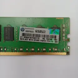 رم سرور ddr4 تک کاناله 2133 مگاهرتز اچ پی مدل 081-752368 ظرفیت 8 گیگابایت - فروشگاه اینترنتی الماس- مرجع تخصصی قطعات لپ تاپ و کامپیوتر