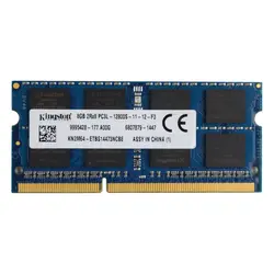 رم لپتاپ DDR3L دو کاناله 1600 مگاهرتز CL11 کینگستون مدل PC3-12800sظرفیت 8 گیگابایت - فروشگاه اینترنتی الماس- مرجع تخصصی قطعات لپ تاپ و کامپیوتر