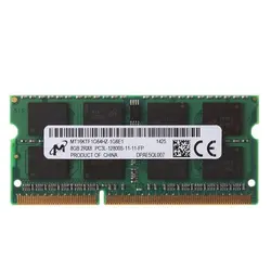 رم لپ تاپ DDR3L تک کاناله 1866 مگاهرتز CL13 میکرون مدل PC3L-14900S ظرفیت 8 گیگابایت - فروشگاه اینترنتی الماس- مرجع تخصصی قطعات لپ تاپ و کامپیوتر