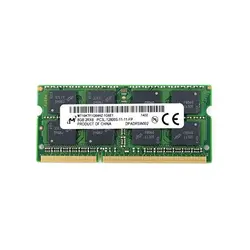 رم لپتاپ DDR3 تک کاناله 1600 مگاهرتز CL11 میکرون مدل PC3-12800S ظرفیت 8 گیگابایت - فروشگاه اینترنتی الماس- مرجع تخصصی قطعات لپ تاپ و کامپیوتر