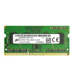 رم لپ تاپ DDR3L تک کاناله 1866 مگاهرتز CL11 میکرون مدل PC3L-14900S ظرفیت 4 گیگابایت - فروشگاه اینترنتی الماس- مرجع تخصصی قطعات لپ تاپ و کامپیوتر