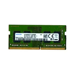 رم لپ تاپ DDR4 تک کاناله 2666 مگاهرتز CL11 سامسونگ مدل PC4 ظرفیت 4 گیگابایت - فروشگاه اینترنتی الماس- مرجع تخصصی قطعات لپ تاپ و کامپیوتر