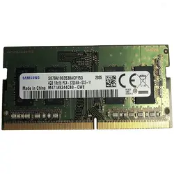 رم لپ تاپ DDR4 تک کاناله 3200 مگاهرتز CL19 سامسونگ مدل SODIMM ظرفیت 4 گیگابایت - فروشگاه اینترنتی الماس- مرجع تخصصی قطعات لپ تاپ و کامپیوتر