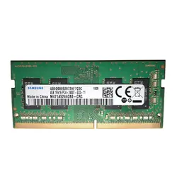 رم لپ تاپ DDR4 تک کاناله 2400 مگاهرتز CL19 سامسونگ مدل SODIMM ظرفیت 4 گیگابایت - فروشگاه اینترنتی الماس- مرجع تخصصی قطعات لپ تاپ و کامپیوتر