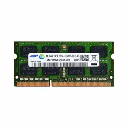 رم لپتاپ DDR3 تک کاناله 1600 مگاهرتز CL11 سامسونگ مدل PC3L ظرفیت 8 گیگابایت - فروشگاه اینترنتی الماس- مرجع تخصصی قطعات لپ تاپ و کامپیوتر