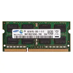 رم لپ تاپ سامسونگ مدل DDR3L 12800S MHz ظرفیت 4 گیگابایت - فروشگاه اینترنتی الماس- مرجع تخصصی قطعات لپ تاپ و کامپیوتر