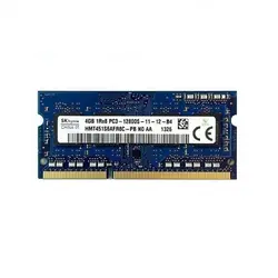 رم لپ تاپ DDR3 تک کاناله 1600 مگاهرتز CL11 اس کی هاینیکس مدل PC3-12800S ظرفیت 4 گیگابایت - فروشگاه اینترنتی الماس- مرجع تخصصی قطعات لپ تاپ و کامپیوتر
