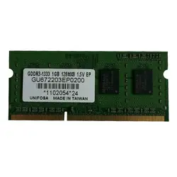 رم لپ تاپ DDR3 تک کاناله 1333 مگاهرتز الپیدا مدل GU672203EP0200 ظرفیت 1 گیگابایت - فروشگاه اینترنتی الماس- مرجع تخصصی قطعات لپ تاپ و کامپیوتر
