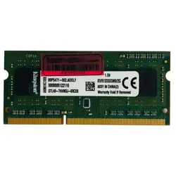 رم لپ تاپ DDR3 تک کاناله 1333مگاهرتز کینگستون مدل PC3-10600 ظرفیت 2 گیگابایت - فروشگاه اینترنتی الماس- مرجع تخصصی قطعات لپ تاپ و کامپیوتر