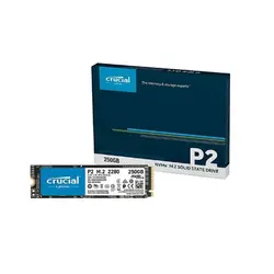 اس اس دی اینترنال کروشیال مدل P2 ظرفیت 250 گیگابایت - فروشگاه اینترنتی الماس- مرجع تخصصی قطعات لپ تاپ و کامپیوتر