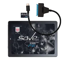 اس اس دی اینترنال سیویت مدل S500 به همراه کابل تبدیل SATA3 به TYPE-C ظرفیت 256 گیگابایت - فروشگاه اینترنتی الماس- مرجع تخصصی قطعات لپ تاپ و کامپیوتر