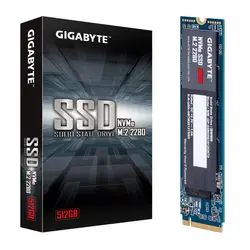 حافظه SSD اینترنال گیگابایت مدل 2280 ظرفیت 512 گیگابایت - فروشگاه اینترنتی الماس- مرجع تخصصی قطعات لپ تاپ و کامپیوتر