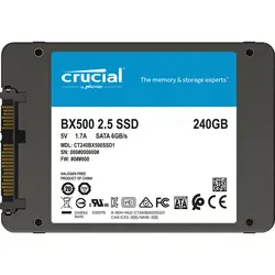 اس اس دی اینترنال کروشیال مدل BX500 ظرفیت 240 گیگابایت - فروشگاه اینترنتی الماس- مرجع تخصصی قطعات لپ تاپ و کامپیوتر