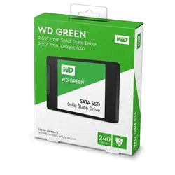 اس اس دی اینترنال وسترن دیجیتال مدل Green WDS240G2G0A ظرفیت 240 گیگابایت - فروشگاه اینترنتی الماس- مرجع تخصصی قطعات لپ تاپ و کامپیوتر