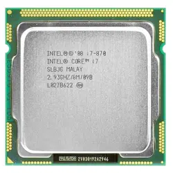 پردازنده مرکزی اینتل سری Nehalem مدل Core i7-870 - فروشگاه اینترنتی الماس- مرجع تخصصی قطعات لپ تاپ و کامپیوتر