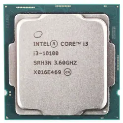 پردازنده مرکزی اینتل سری Comet Lake مدل Core i3-10100 تری - فروشگاه اینترنتی الماس- مرجع تخصصی قطعات لپ تاپ و کامپیوتر