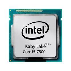 پردازنده مرکزی اینتل سری Kaby Lake مدل Core i5-7500 تری - فروشگاه اینترنتی الماس- مرجع تخصصی قطعات لپ تاپ و کامپیوتر