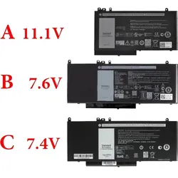باتری لپ تاپ DELL Latitude E5550 - فروشگاه اینترنتی الماس- مرجع تخصصی قطعات لپ تاپ و کامپیوتر