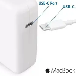 شارژر 61W USB-C مک بوک مدل MRW22ZM - فروشگاه اینترنتی الماس- مرجع تخصصی قطعات لپ تاپ و کامپیوتر