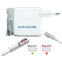 شارژر مک بوک مدل 85W Magsafe - فروشگاه اینترنتی الماس- مرجع تخصصی قطعات لپ تاپ و کامپیوتر