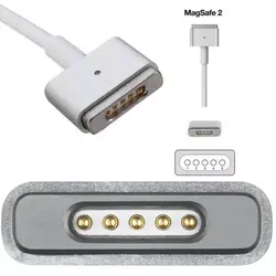 شارژر مک بوک مدل 85W Magsafe 2 - فروشگاه اینترنتی الماس- مرجع تخصصی قطعات لپ تاپ و کامپیوتر