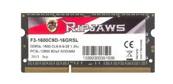 رم جی اسکیل مخصوص لپ تاپ تک کاناله ظرفیت ۸ گیگ – RAM GSKILL RIPJAWS 8GB PC3L – F3-1600C9D-16GRSL