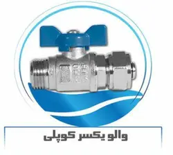 شیر کلکتور 16*1/2 کوپلی