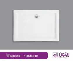 زیردوشی ریتون مدل مستطیل سایز 10×80×100