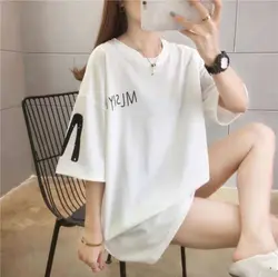تیشرت لش ساده زنانه کد: 01635