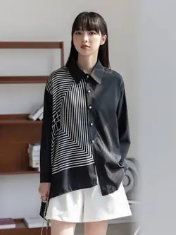 شومیز مانتویی کد: 01873