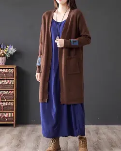 مانتو بافت طرح دار کد: 02128