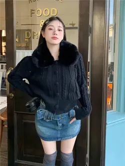 باقت يقه خز دار كد: 02188