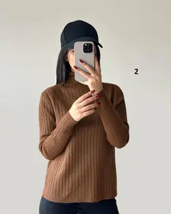 بلوز بافت گرم بالا کد: 02443