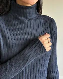 بلوز بافت گرم بالا کد: 02443