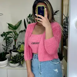 بافت دو تیکه فانتزی کد: 02442