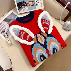 بلوز بافت گرم بالا کد: 02439