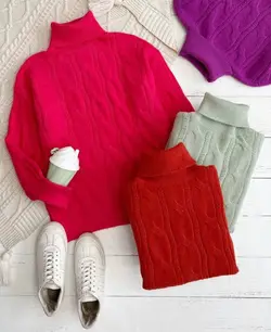 بافت يقه اسکی کد: 02447