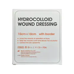 پانسمان هیدروکلوئید چسب دار روزین | Roosin Bordered Hydrocolloid