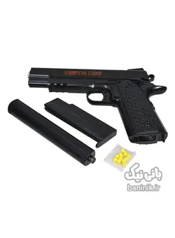 اسباب بازی تفنگ فلزی ساچمه ای Airsoft Gun مدل +C.10A