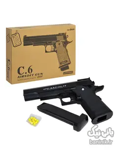 اسباب بازی 🔫 تفنگ فلزی ساچمه ای Airsoft Gun سری C.6