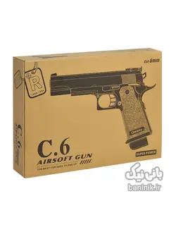 اسباب بازی 🔫 تفنگ فلزی ساچمه ای Airsoft Gun سری C.6