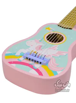 اسباب بازی گیتار چوبی پیکاردو طرح یونیکورن