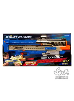 تفنگ اکس شات سری اُربیت رویال ادیشن X-Shot Chaos Orbit Royal Edition Gun