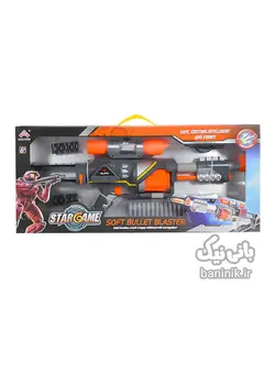 تفنگ‌ رگباری تیر فومی سری Soft Bullet Blaster Kai Li Toys