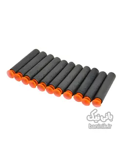 تفنگ‌ رگباری تیر فومی شیشه ای مدل Soft Bullet Blast Lefan Toys