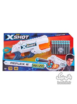تفنگ اکس شات سری رفلکس6 X-Shot Reflex6 Gun